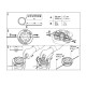 TETE DEBROUSSAILLEUSE FIL NYLON STIHL C26-2 40027102169