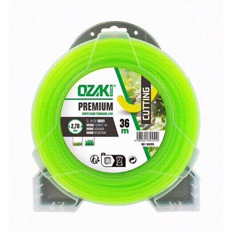 Fil rond OZAKI premium 2,7mm rouleau de 36m