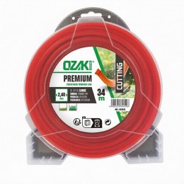Fil carré OZAKI premium 2,4mm rouleau de 34m